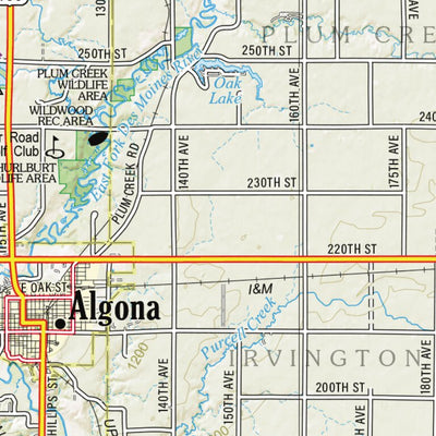 Iowa Atlas & Gazetteer Page 18 Preview 3