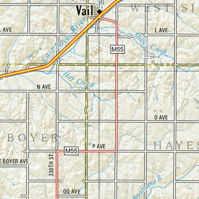 Iowa Atlas & Gazetteer Page 36 Preview 2