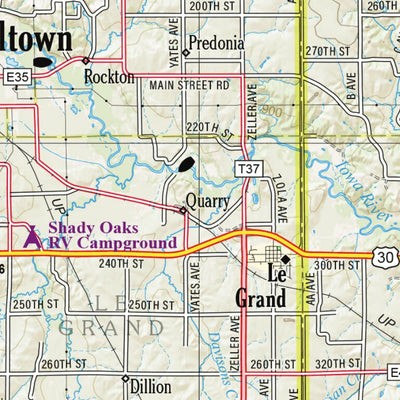 Iowa Atlas & Gazetteer Page 40 Preview 2