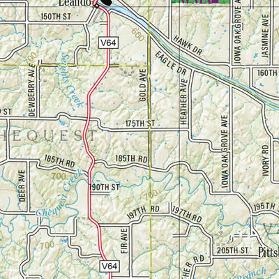 Iowa Atlas & Gazetteer Page 60 Preview 3