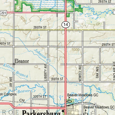Iowa Atlas & Gazetteer Page 30 Preview 2