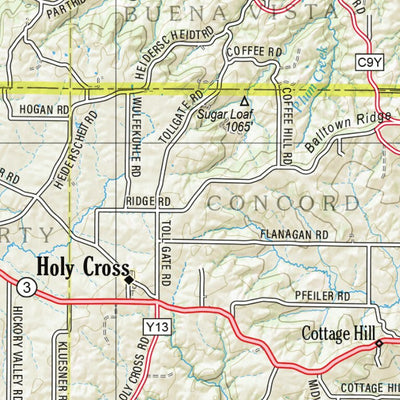Iowa Atlas & Gazetteer Page 33 Preview 2