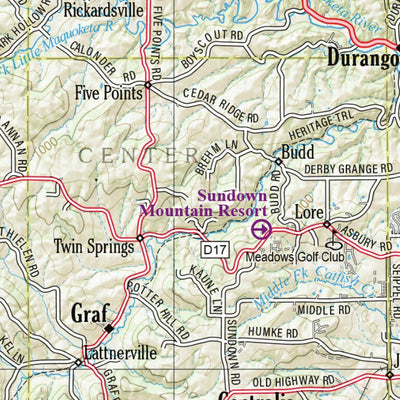 Iowa Atlas & Gazetteer Page 33 Preview 3