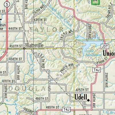 Iowa Atlas & Gazetteer Page 59 Preview 2