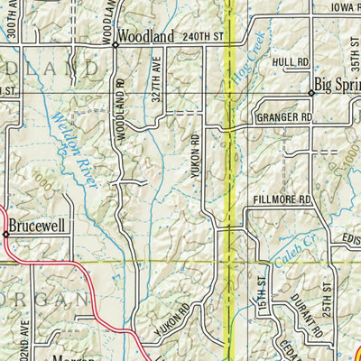 Iowa Atlas & Gazetteer Page 58 Preview 3