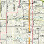 Iowa Atlas & Gazetteer Page 51 Preview 2