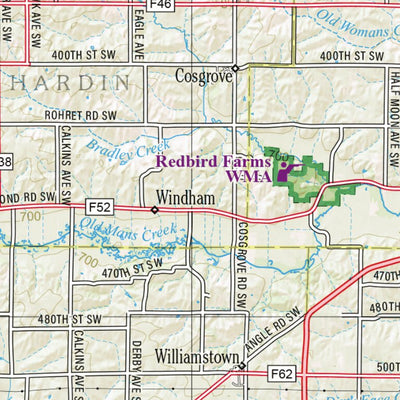Iowa Atlas & Gazetteer Page 51 Preview 3