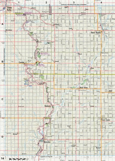 Iowa Atlas & Gazetteer Page 14 Preview 1