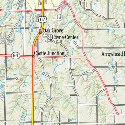 Iowa Atlas & Gazetteer Page 53 Preview 3