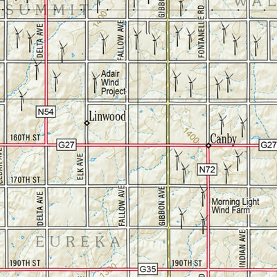Iowa Atlas & Gazetteer Page 46 Preview 2