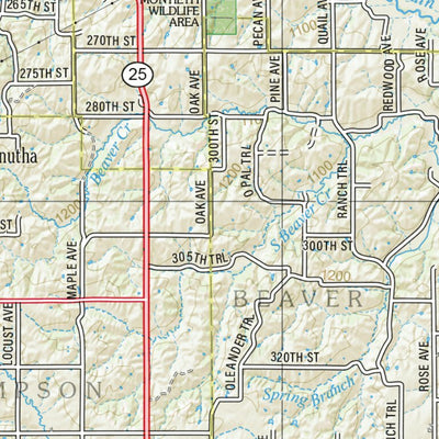 Iowa Atlas & Gazetteer Page 46 Preview 3
