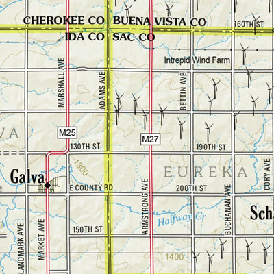 Iowa Atlas & Gazetteer Page 26 Preview 3