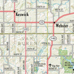 Iowa Atlas & Gazetteer Page 50 Preview 2