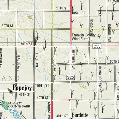 Iowa Atlas & Gazetteer Page 29 Preview 2