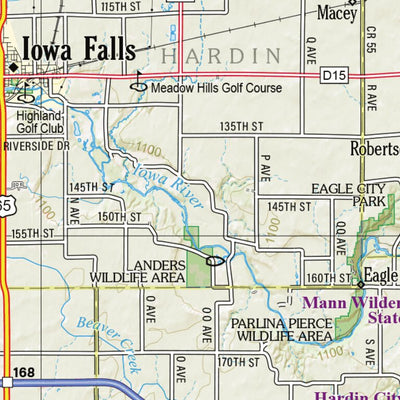 Iowa Atlas & Gazetteer Page 29 Preview 3