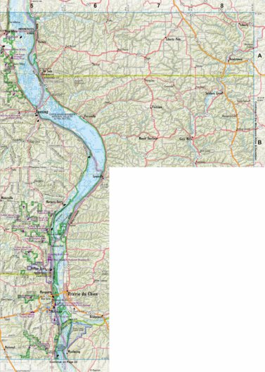 Iowa Atlas & Gazetteer Page 23 Preview 1