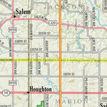 Iowa Atlas & Gazetteer Page 61 Preview 2
