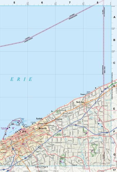 Pennsylvania Atlas & Gazetteer Page 17 Preview 1