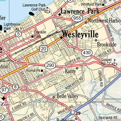 Pennsylvania Atlas & Gazetteer Page 17 Preview 3