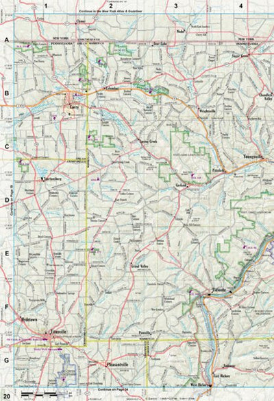 Pennsylvania Atlas & Gazetteer Page 20 Preview 1