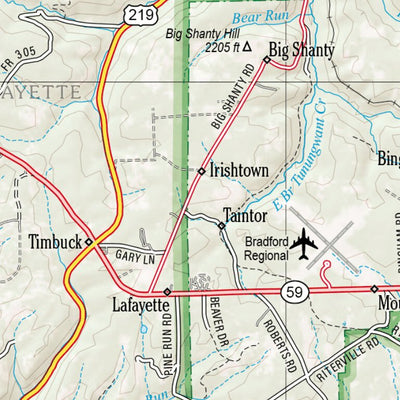 Pennsylvania Atlas & Gazetteer Page 22 Preview 2