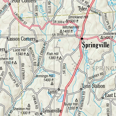 Pennsylvania Atlas & Gazetteer Page 28 Preview 3