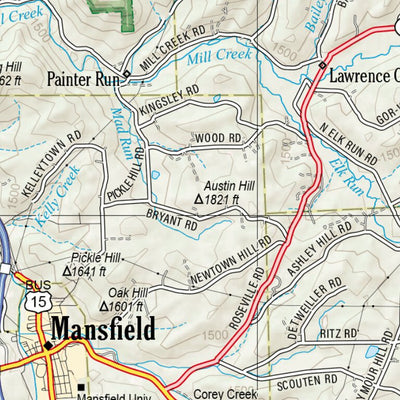Pennsylvania Atlas & Gazetteer Page 26 Preview 3