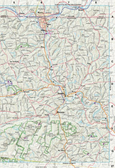 Pennsylvania Atlas & Gazetteer Page 27 Preview 1