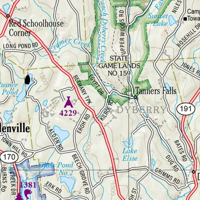 Pennsylvania Atlas & Gazetteer Page 30 Preview 3