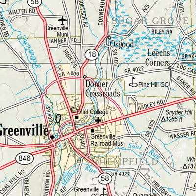 Pennsylvania Atlas & Gazetteer Page 32 Preview 3