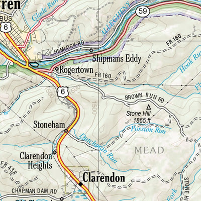 Pennsylvania Atlas & Gazetteer Page 21 Preview 2