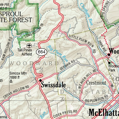 Pennsylvania Atlas & Gazetteer Page 39 Preview 3