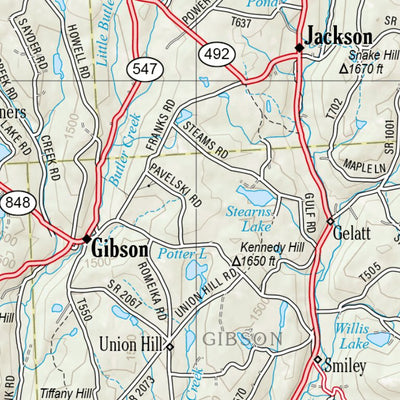Pennsylvania Atlas & Gazetteer Page 29 Preview 2