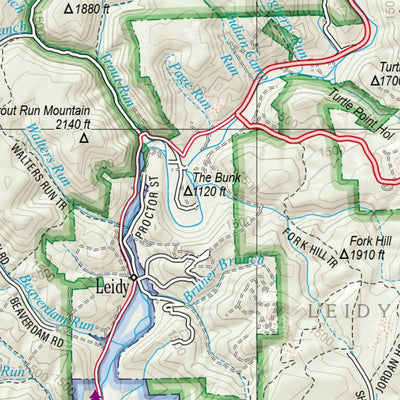 Pennsylvania Atlas & Gazetteer Page 38 Preview 3