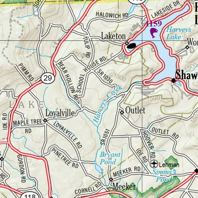 Pennsylvania Atlas & Gazetteer Page 42 Preview 2