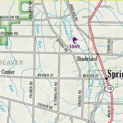 Pennsylvania Atlas & Gazetteer Page 18 Preview 2