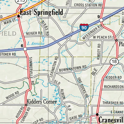 Pennsylvania Atlas & Gazetteer Page 18 Preview 3