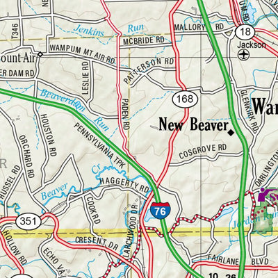 Pennsylvania Atlas & Gazetteer Page 46 Preview 2