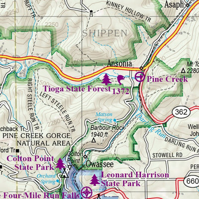 Pennsylvania Atlas & Gazetteer Page 25 Preview 3