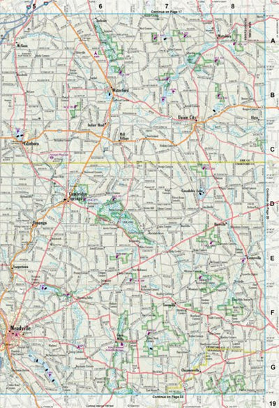 Pennsylvania Atlas & Gazetteer Page 19 Preview 1
