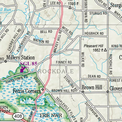 Pennsylvania Atlas & Gazetteer Page 19 Preview 2
