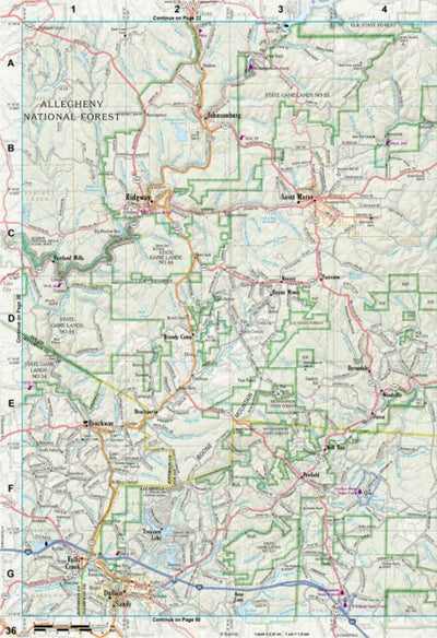 Pennsylvania Atlas & Gazetteer Page 36 Preview 1