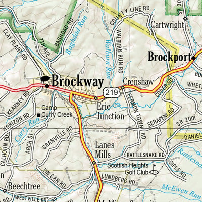 Pennsylvania Atlas & Gazetteer Page 36 Preview 3