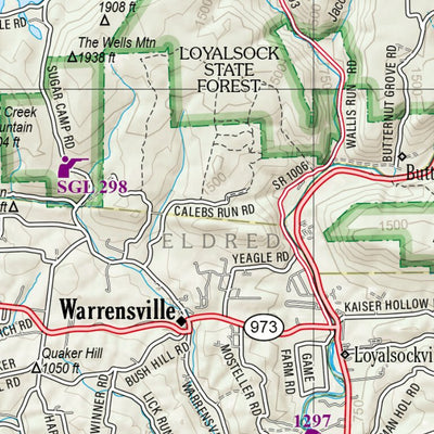 Pennsylvania Atlas & Gazetteer Page 40 Preview 2