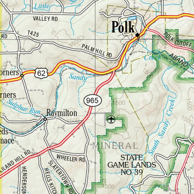 Pennsylvania Atlas & Gazetteer Page 33 Preview 2