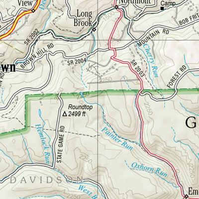 Pennsylvania Atlas & Gazetteer Page 41 Preview 2