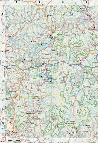 Pennsylvania Atlas & Gazetteer Page 44 Preview 1