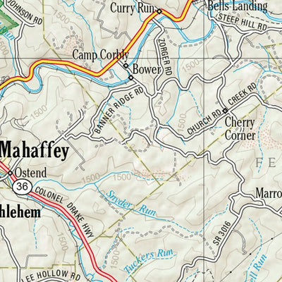 Pennsylvania Atlas & Gazetteer Page 50 Preview 2