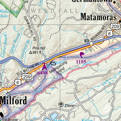 Pennsylvania Atlas & Gazetteer Page 45 Preview 2