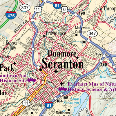 Pennsylvania Atlas & Gazetteer Page 43 Preview 3